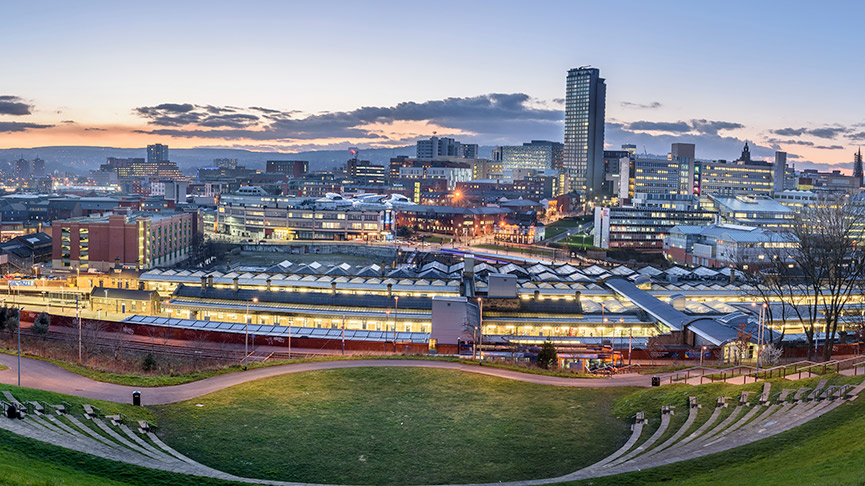 Sheffield skyline